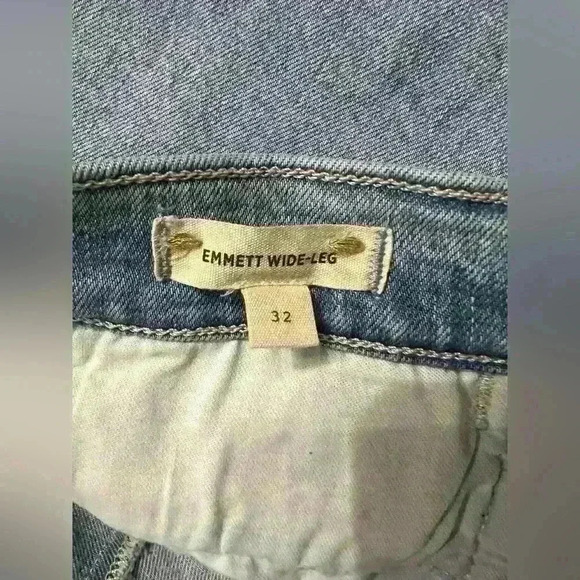 MADEWELL The Emmett Wide-Leg Crop Jean: Welt Pocket Edition in Kieran Wash - Picture 13 of 16